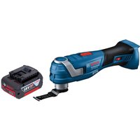 Bosch gop 18V-34 Professional Akku Multi Cutter 18 v Starlock Plus + 1x Akku 4,0 Ah - ohne Ladegerät von Bosch Professional