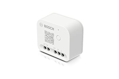 Bosch Smart Home Relais Schalter, zur digitalen Steuerung von elektronischen Geräten und Beleuchtung, kompatibel mit Amazon Alexa, Google Assistant und Apple HomeKit von Bosch Smart Home
