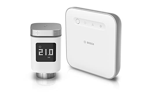 Bosch Smart Home Starter Set Heizen, mit App Steuerung, kompatibel mit Apple Homekit, Amazon Alexa und Google Assistant - Amazon Edition von Bosch Smart Home