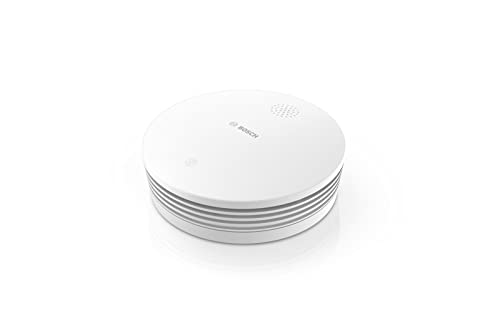 Bosch Smart Home Rauchmelder II, mit App-Funktion und austauschbarer Batterie, kompatibel mit Apple HomeKit von Bosch Smart Home