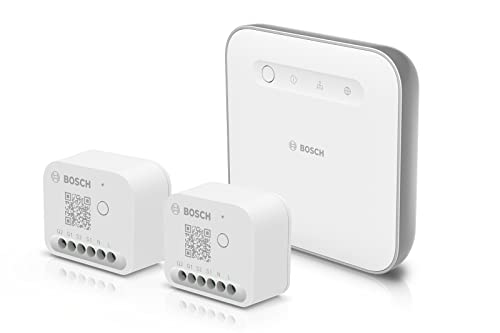 Bosch Smart Home Starter Set Licht-/Rollladensteuerung II zur Steuerung der Beleuchtung, Rollläden/Jalousien/Markisen, kompatibel mit Amazon Alexa, Google Assistant und Apple HomeKit-Amazon Edition von Bosch Smart Home
