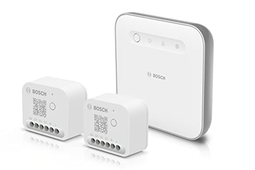 Bosch Smart Home Starter Set Licht-/Rollladensteuerung II zur Steuerung der Beleuchtung, Rollläden/Jalousien/Markisen, kompatibel mit Amazon Alexa, Google Assistant und Apple HomeKit - Amazon Edition Bosch Smart Home Starter Set Licht-/Rollladensteuerung II zur Steuerung der Beleuchtung, Rollläden/Jalousien/Markisen, kompatibel mit Amazon Alexa, Google Assistant und Apple HomeKit - Amazon Edition von Bosch