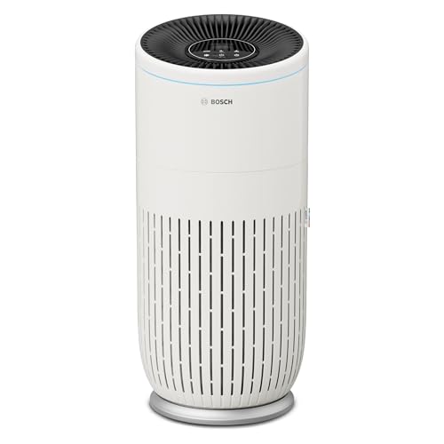 Bosch Air 6000 Luftreiniger - Für Räume bis zu 125 m² - Entfernt effizient Schadstoffe - Mit 4-in-1 Luftfilter, Smart Sensor, Automatikmodus, Ruhemodus (< 25 dB(A)) - CADR: 600 m³/h Bosch Air 6000 Luftreiniger - Für Räume bis zu 125 m² - Entfernt effizient Schadstoffe - Mit 4-in-1 Luftfilter, Smart Sensor, Automatikmodus, Ruhemodus (< 25 dB(A)) - CADR: 600 m³/h von Bosch Thermotechnik