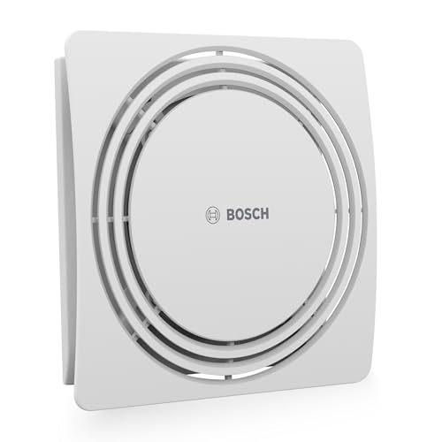 Bosch Leiser Badlüfter 1900 DH W125 - Badezimmerlüfter mit Feuchtigkeitssensor von Bosch Thermotechnik