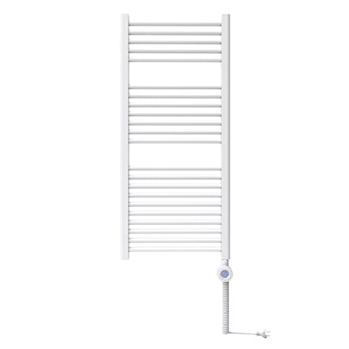 Bosch Thermotechnik elektrischer Badheizkörper Heat Radiator 4500, Maße 1110x600 mm, 600 Watt, mit Handtuchhalterung und integriertem Temperaturregler, weiß von Bosch Thermotechnik