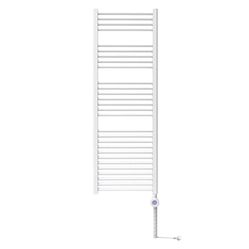 Bosch Thermotechnik elektrischer Badheizkörper Heat Radiator 4500, Maße 1420x500 mm, 750 Watt, mit Handtuchhalterung und integriertem Temperaturregler, weiß von Bosch Thermotechnik