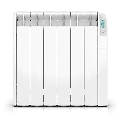 Bosch Heat Radiator 5500 mit 1000 W - Ölradiator - Elektroheizung mit Digitalanzeige und programmierbarer Steuerung (inkl. Wochenprogramm) von Bosch Thermotechnik