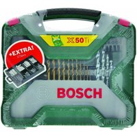 BOSCH Bohrer- und Bit-Set X-Line 50Ti plus 173-teilig Fixier-Set 223-teilig von Bosch