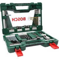 BOSCH Bohrer- und Bit-Set mit LED-Taschenlampe und Rollgabelschlüssel 83-teilig von Bosch