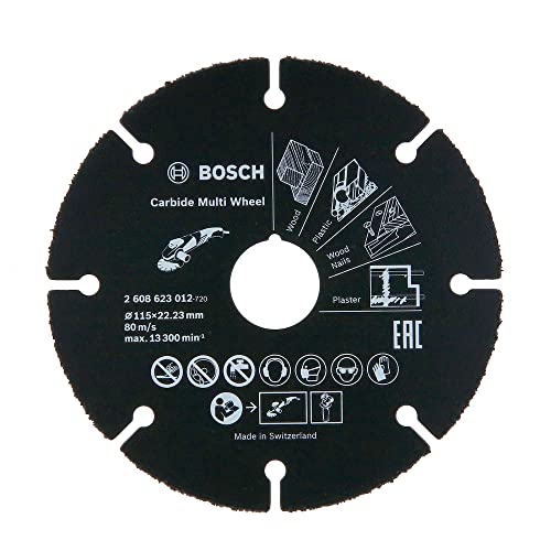 Disco multimaterial de carburo para amoladora (115 mm) von Bosch Professional