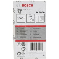 2000,Senkkopfn.20°,1,6,57mm,verzkt. - Bosch von Bosch