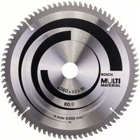 Professional Kreissägeblatt mm mu b 260x30-80 (2608641204) - Bosch von Gedore