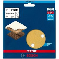 Professional Expert C470 Schleifpapier mit 6 Löchern für Exzenterschleifer, 150 mm, g 180, 5-tlg. (2608900818) - Bosch Professional Expert C470 Schleifpapier mit 6 Löchern für Exzenterschleifer, 150 mm, g 180, 5-tlg. (2608900818) - Bosch von Bosch