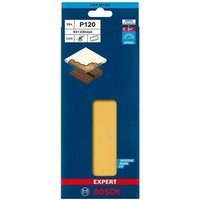 Professional Expert C470 Schleifpapier mit 8 Löchern für Schwingschleifer, 93 x 230 mm, g 120, 10-tlg. (2608900836) - Bosch von Bosch