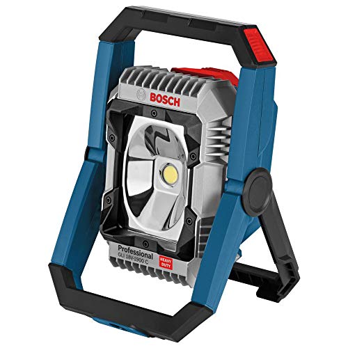 Bosch Professional GLI 18V-1900 C Akku-Baustellenlampe, bis zu 100 min Leuchtdauer pro Ah, maximal 1900 lm, IP64, ein Stück, 0601446500 von Bosch Professional