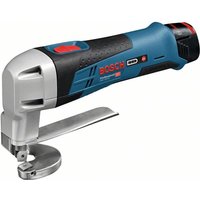 Bosch Akku-Blechschere gsc 12V-13, incl. 2x Akku gba 2 Ah, Schnellladegerät, Zubehör, l-boxx Bosch Akku-Blechschere gsc 12V-13, incl. 2x Akku gba 2 Ah, Schnellladegerät, Zubehör, l-boxx von Bosch Professional