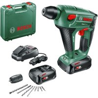 Werkzeug - Akku-Bohrhammer 18V, 2 x 2,5 Ah Akkus, Ladegerät 0603952327 - Bosch von Bosch