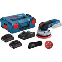 Akku-Exzenterschleifer gex 18V-125 / 2x 4,0 Ah ProCORE18V Akku + Ladegerät in L-Boxx - Bosch von Bosch