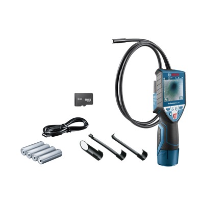 Akku-Inspektionskamera GIC 120 C, mit 4 x 1,5-V-(AA)-Batterien, Batterieadapter von Bosch