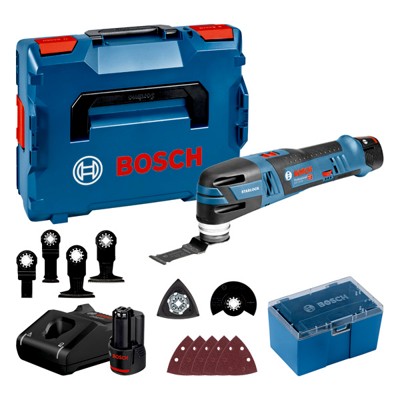 Akku-Multi-Cutter GOP 12V-28, mit 2 x 3.0 Ah Li-Ion Akku, L-BOXX (06018B5006) von Bosch