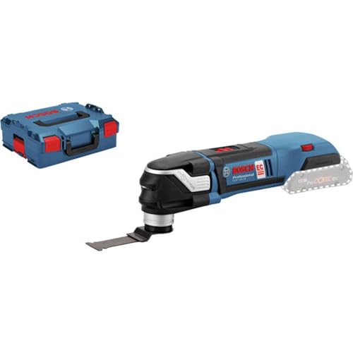Bosch Professional 18V System Akku Multi Cutter GOP 18V-28 (Oszillationswinkel: 1,4°, inkl. 1x StarlockPlus Tauchsägeblatt, L-BOXX, ohne Akku/Ladegerät) von Bosch Professional
