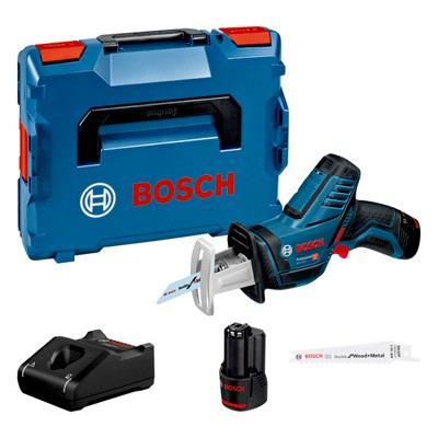 Akku-Säbelsäge GSA 12V-14, mit 2 x 3.0 Ah Li-Ion Akku, L-BOXX (060164L976) von Bosch