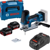 Akku-Stichsäge gst 18V-155 sc / 2x 5,0 Ah + Ladegerät in L-Boxx 136 - Bosch Akku-Stichsäge gst 18V-155 sc / 2x 5,0 Ah + Ladegerät in L-Boxx 136 - Bosch von Bosch