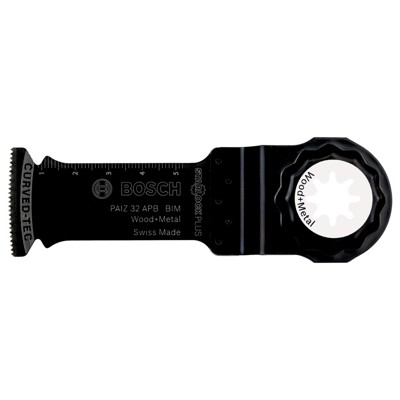 BIM Tauchsägeblatt PAIZ 32 APB, Wood and Metal, 60 x 32mm, 1-er Pack von Bosch