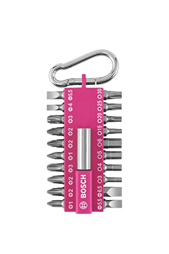 Bosch 21-teiliges Schrauberbit-Set mit Snap-hook (pink) Ausstellerversion Bosch 21-teiliges Schrauberbit-Set mit Snap-hook (pink) Ausstellerversion von Bosch