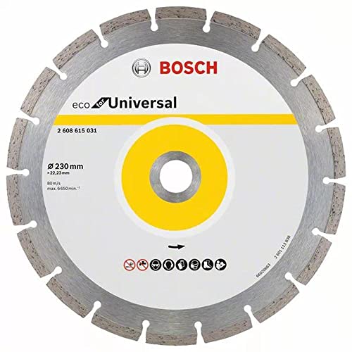 BOSCH 2608615031 Diamond Disc Universal Turbo 230 x22.33 mm von Bosch Professional
