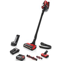 BOSCH Akku-Stielstaubsauger "Unlimited 8 Gen2 ProAnimal BCS8224PET, für Tierhaare, Hygiene-Filter" 10 J. Motorgarantie, 2 Akkus - bis 130 min Laufzeit, Schnellladen, rot von Bosch