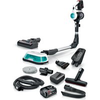 BOSCH Akku-Stielstaubsauger "Unlimited 7 ProHygienic Aqua BSS712XHYG, 2in1 Saugen & Wischen", HEPA Filter, rotierende Wischpads, 2 Akkus, Schnellladegerät von Bosch