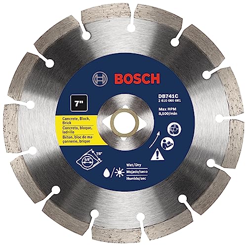 BOSCH DB741C Premium Segmentierte Diamantklinge, 17,8 cm BOSCH DB741C Premium Segmentierte Diamantklinge, 17,8 cm von Bosch