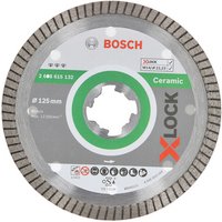 BOSCH Diamanttrennscheibe, Best for Ceramic, Extra Clean Turbo 125 x 22,23 x 1,4 x 7 von Bosch