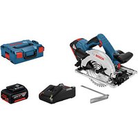 AKTION: BOSCH Professional GKS 18V-57 G Akku-Handkreissäge-Set 18,0 V, mit 2 Akkus mit Prämie nach Registrierung von Bosch Professional