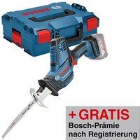 AKTION: BOSCH Professional GSA 18 V-LI C Akku-Säbelsäge 18,0 V, ohne Akku mit Prämie nach Registrierung von Bosch Professional