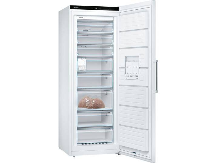 BOSCH Gefrierschrank GSN58AWDV, 191 cm hoch, 70 cm breit, weiß, 366 Liter, NoFrost, 5 Schubladen, 3 Fächer von Bosch