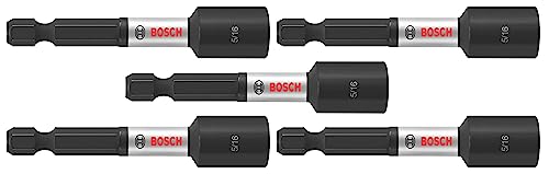 BOSCH ITNS5162B Set mit 5 Stück, 2-9/16 Zoll x 5/16 Zoll, Impact Steckschlüsseleinsätze BOSCH ITNS5162B Set mit 5 Stück, 2-9/16 Zoll x 5/16 Zoll, Impact Steckschlüsseleinsätze von Bosch