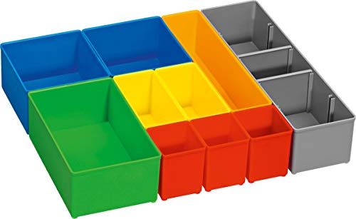 BOSCH Insetboxen-Set für i-Boxx 72, 10-teilig, 340 x 261 x 62 mm, 2608438069 von Bosch Professional