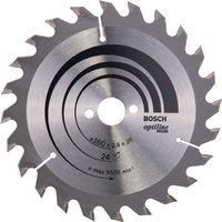 BOSCH Kreissägeblatt Optiline Wood AD 190mm Z.16 WZ Schnitt-B.2mm von Bosch