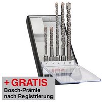 AKTION: BOSCH Robust Line SDS plus-5 Hammerbohrer-Set, 5-teilig mit Prämie nach Registrierung von Bosch