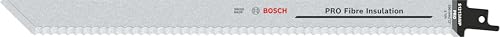 Bosch 2x PRO Fibre S1213AWP Insulation Säbelsägeblatt (für Mineralwolle, Mineralwolle, Länge 300 mm, Professional Zubehör Säbelsäge) Bosch 2x PRO Fibre S1213AWP Insulation Säbelsägeblatt (für Mineralwolle, Mineralwolle, Länge 300 mm, Professional Zubehör Säbelsäge) von Bosch