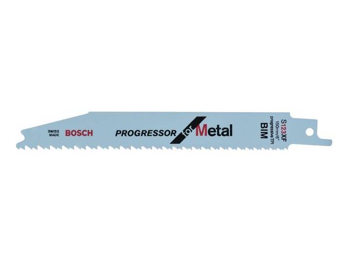 BOSCH Säbelsägeblatt (100 Stück), S 123 XF Progressor for Metal - 100er-Pack von Bosch