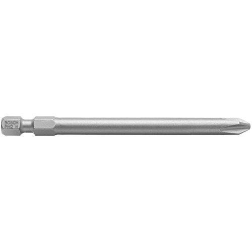 Bosch Professional Bit Extra-Hart für Phillips-Kreuzschlitzschrauben (PH2, Länge: 89 mm, 3 Stück), 2607001535 von Bosch Professional