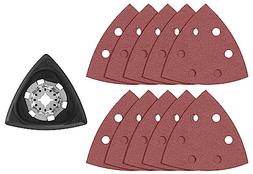 BOSCH Starlock OSL350SPDK 11-teiliges oszillierendes Multi-Tool Delta-Schleifkissen-Set BOSCH Starlock OSL350SPDK 11-teiliges oszillierendes Multi-Tool Delta-Schleifkissen-Set von BOSCH
