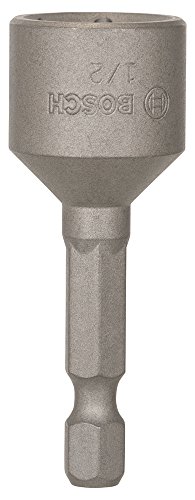Bosch Professional Steckschlüssel für Sechskantschrauben (Schlüsselweite: 1/2", Länge: 50 mm) von Bosch Accessories