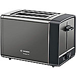 BOSCH Toaster Schwarz, Grau Edelstahl 970 W TAT5P425DE von Bosch