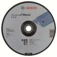 Trennscheibe mit abgesetzter Nabe Standard für Metall 230X3 mm - 25er Pack - 2608603162 - Bosch von Bosch