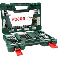 AKTION: BOSCH mit LED-Taschenlampe und Rollgabelschlüssel Bohrer- und Bit-Set, 83-teilig mit Prämie nach Registrierung von Bosch