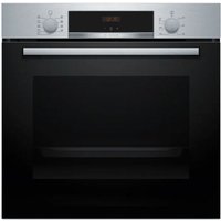 Backofen. 60 cm³+. 7 kochprogramme. Ecoclean. Rotes display. Edelstahl. - Bosch - HBA534BS3 von Bosch